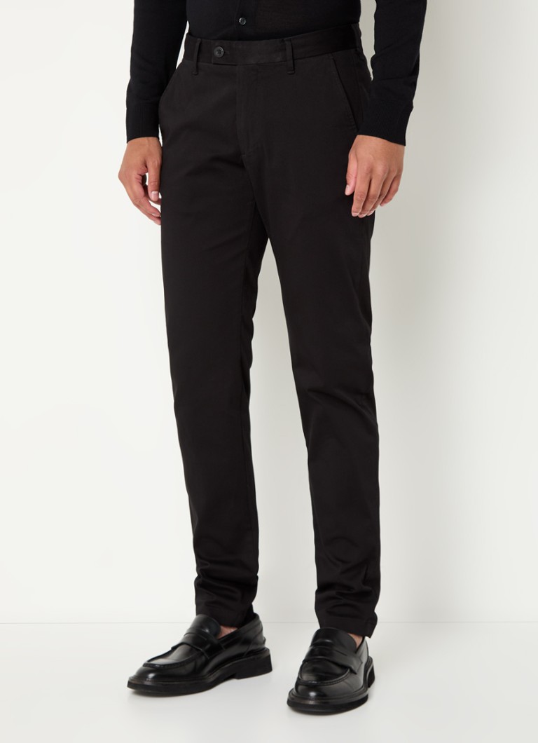 Pantaloni chino Strellson slim fit cu buzunare laterale