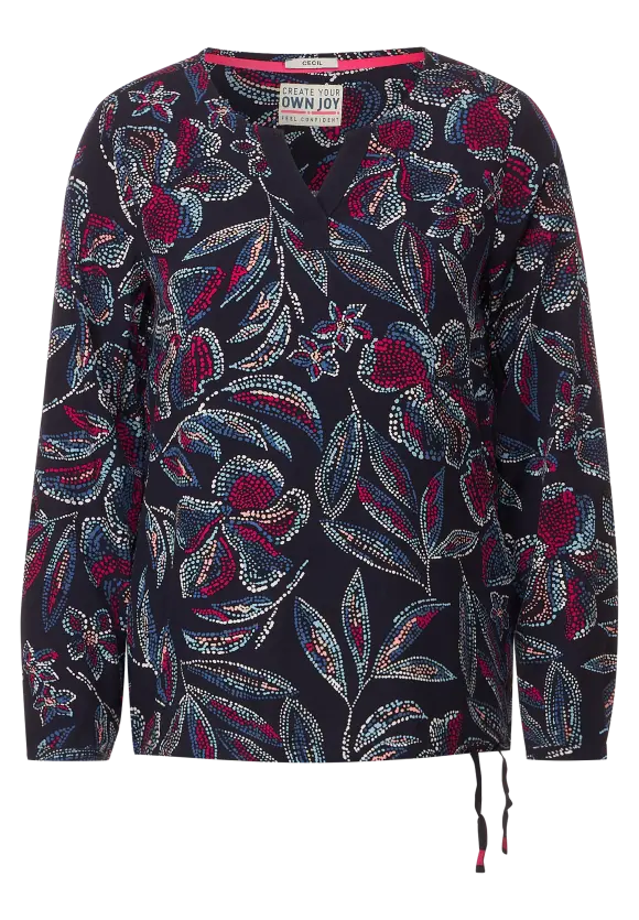 CECIL Bluse mit Multicolorprint