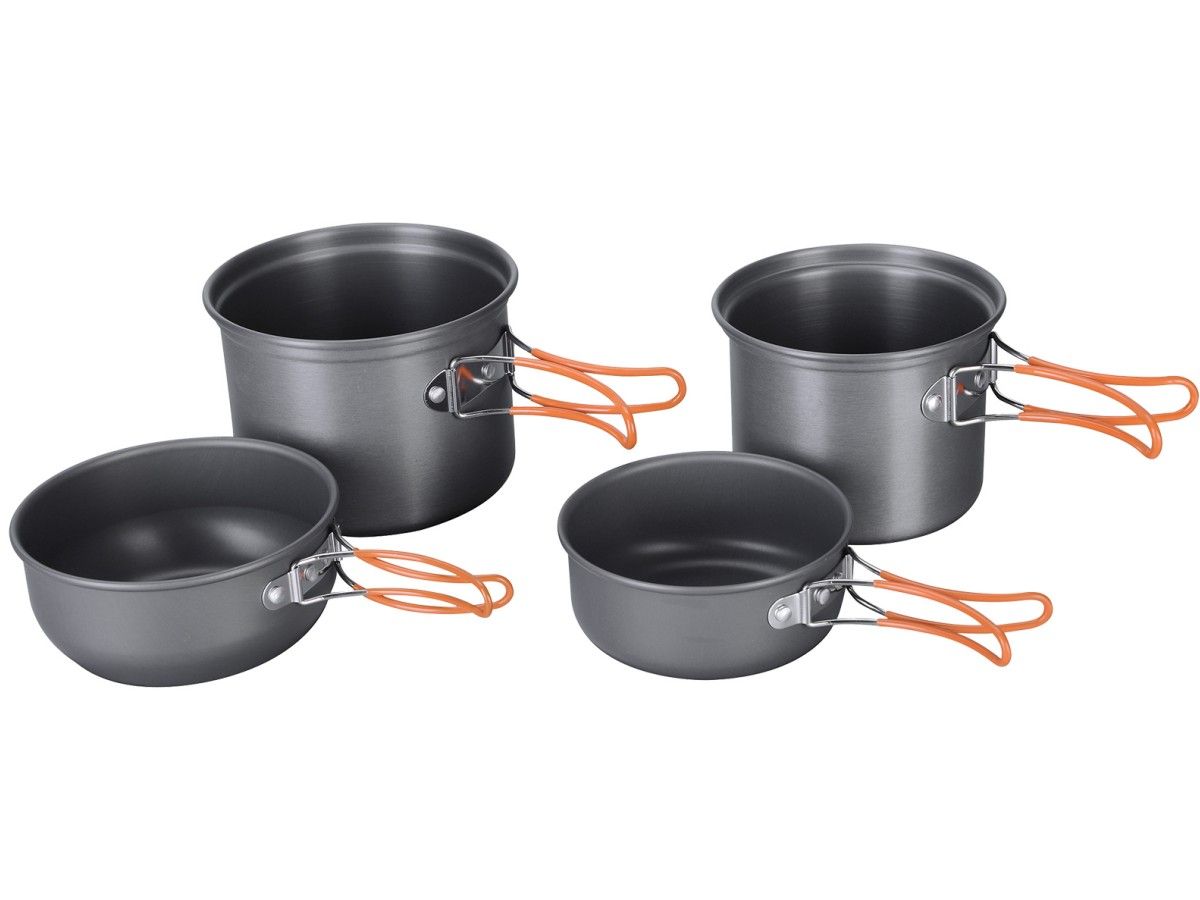 Bulin Aluminium 4-Teiliges Topfset