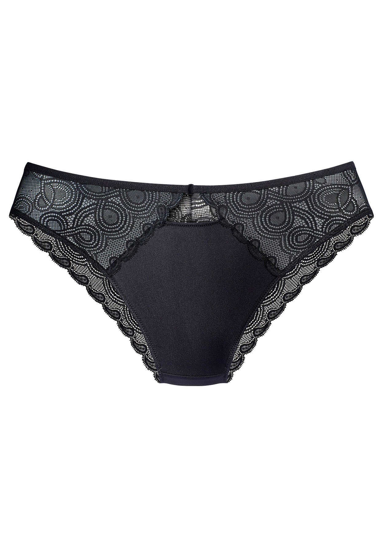 LASCANA Tanga mit extravaganten Spitzeneinsätzen