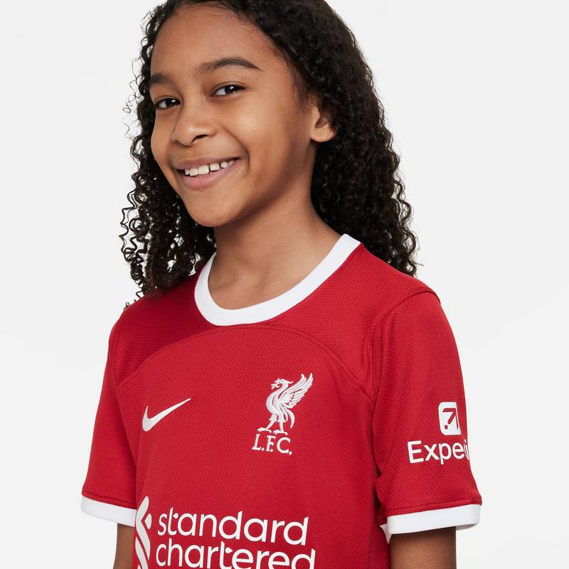 Nike FC Liverpool 23-24 Heim Teamtrikot Kinder