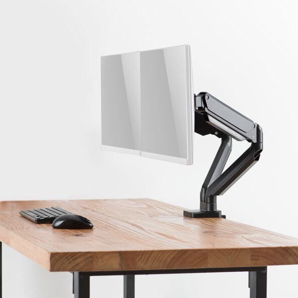 Monitorhalterung für 2 Monitore (17
