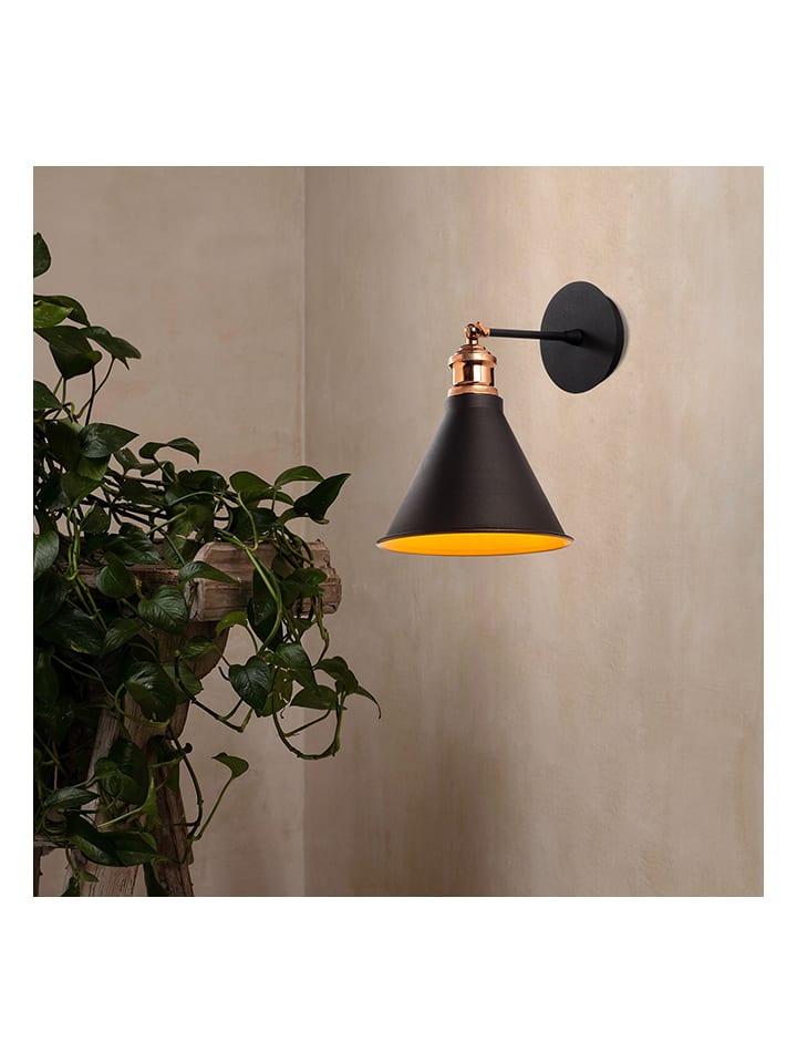 Opviq Wandleuchte in Schwarz - (B)20 x (H)29 cm günstig kaufen onesize