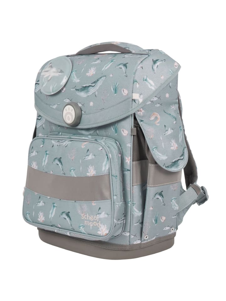 SCHOOL-MOOD Timeless Air  Schulranzen-Set 7tlg. in aqua günstig kaufen onesize