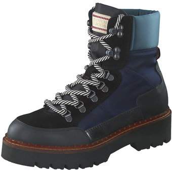 SCOTCH & SODA Olivine Schnür Boots in blau