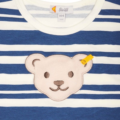 Set Shorts + T-Shirt, mittelblau für Jungs