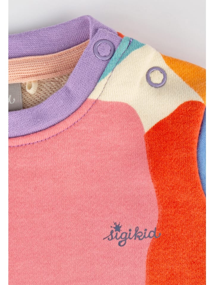 Sigikid Sweatkleid, langarm Wild Flamingo in bunt günstig kaufen