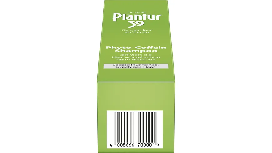 Plantur 39 Phyto-Coffein Shampoo speziell für feines 250 ml