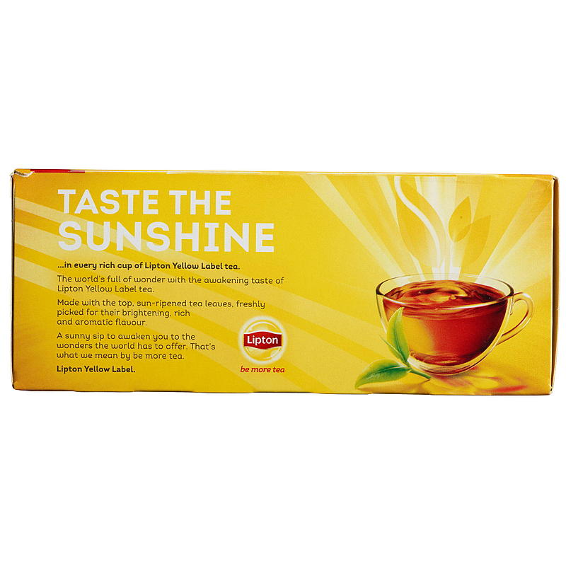 Lipton Yellow Label Tea 100 stk, Lipton