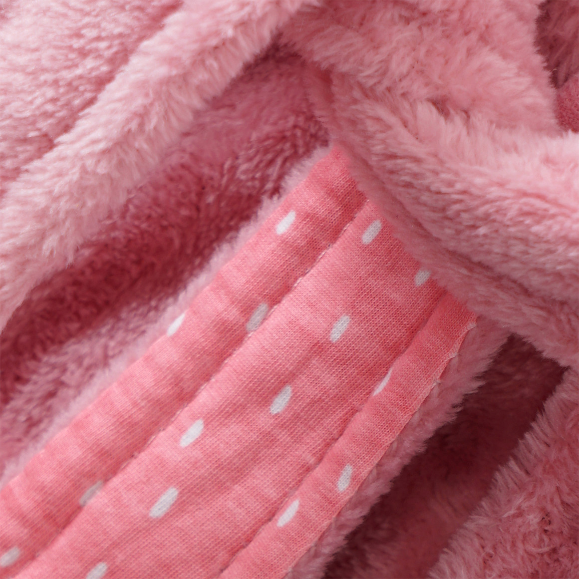 Baby Bademantel aus Fleece