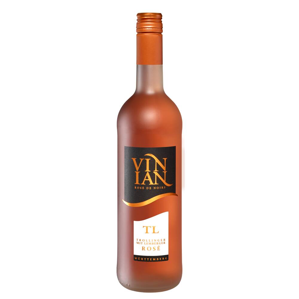 Bottwartaler Winzer Vinian Tl Trollinger mit Lemberger Rosé halbtrocken 2022