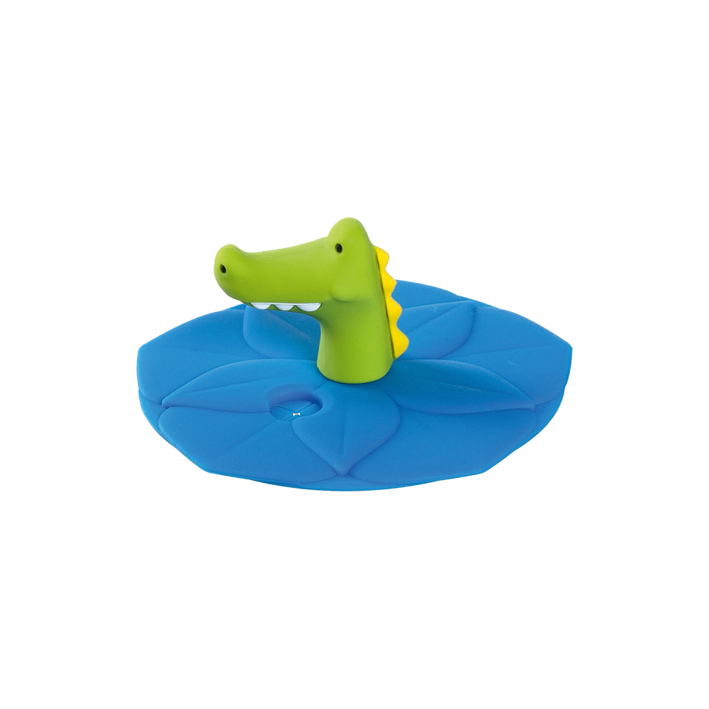 Deckel Bambini blau Krokodil