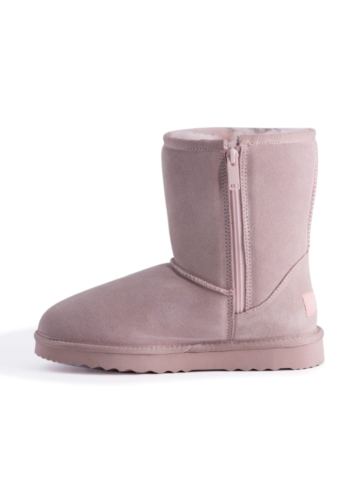Aus Wooli Stiefel Bronte in Pale Pink günstig kaufen 37/38