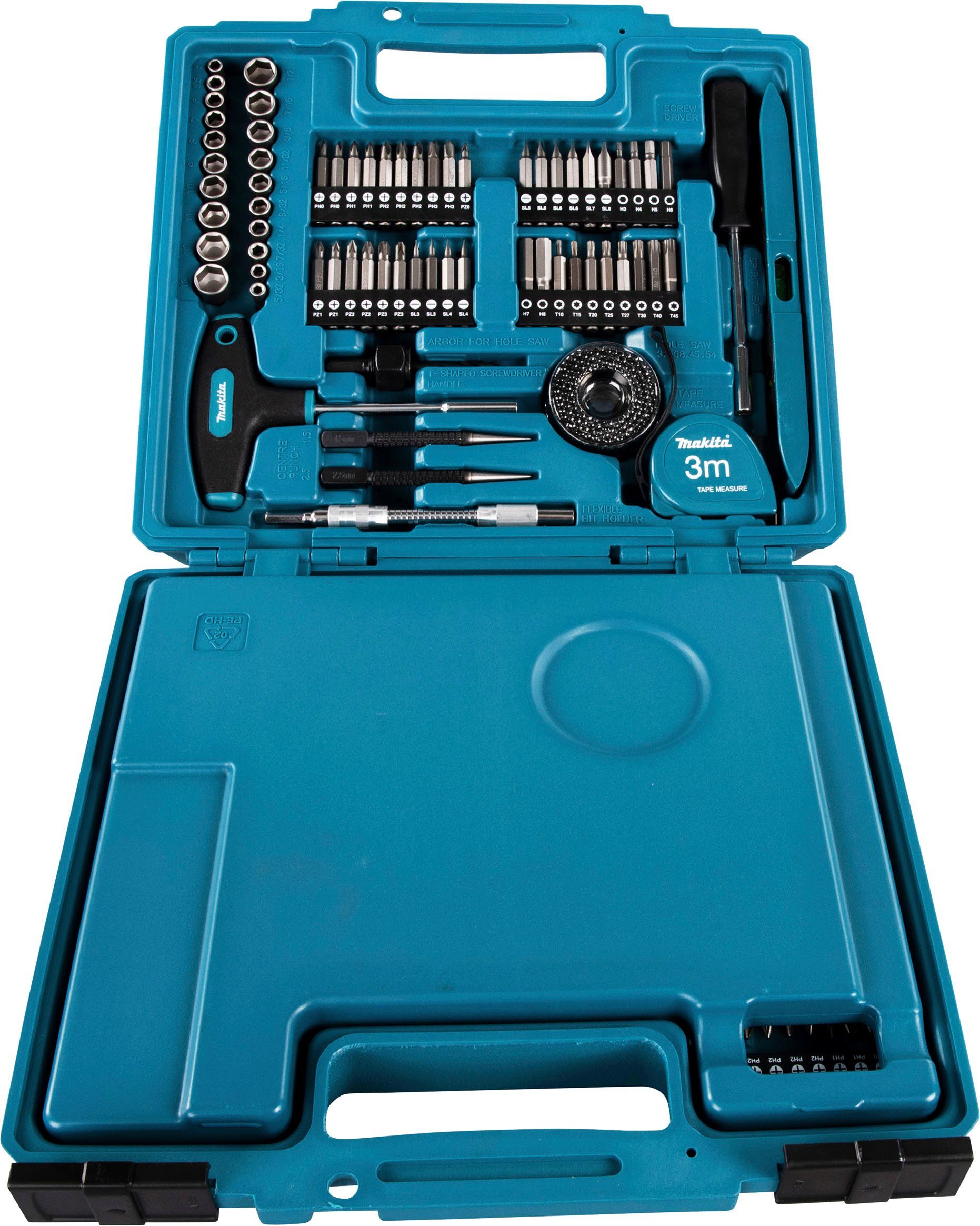 Makita Bohrer- und Bitset E-06270, 212-tlg.