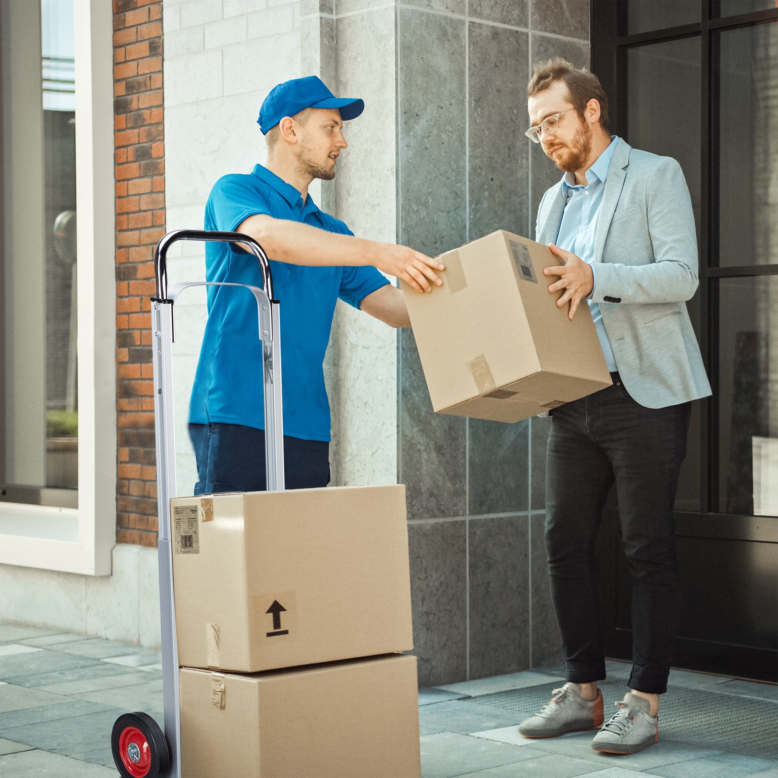 relaxdays Sackkarre Sackkarre bis 200 kg