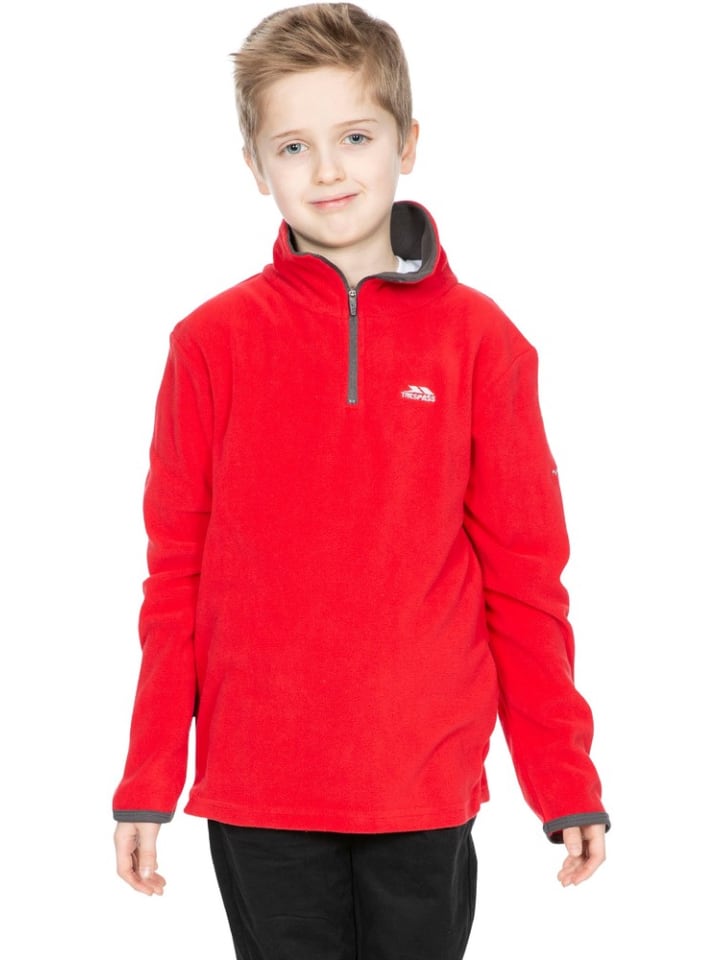 Trespass Kinder Fleecejacke/Fleecepullover in Rot günstig kaufen