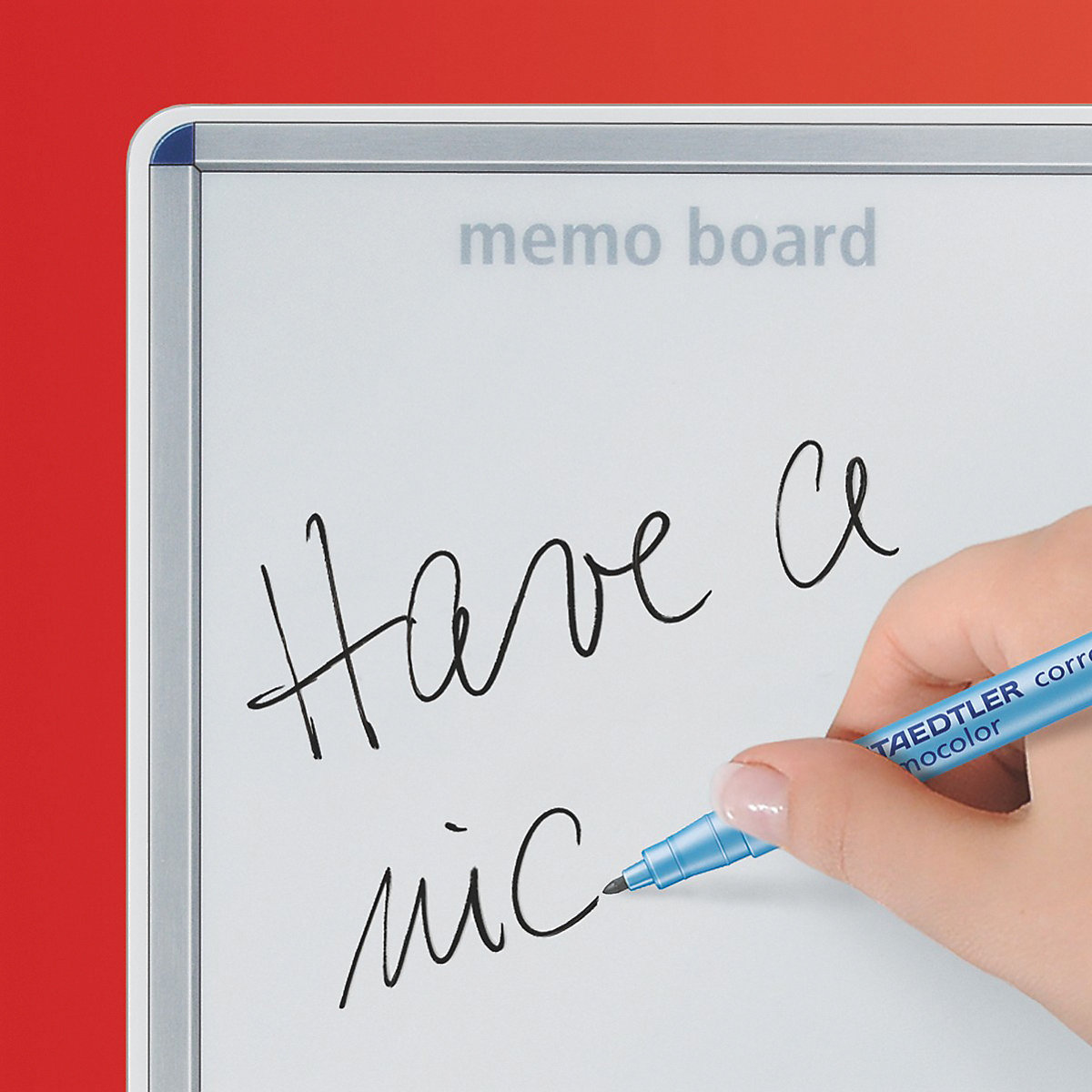 Lumocolor memo board, inkl, Folienstift