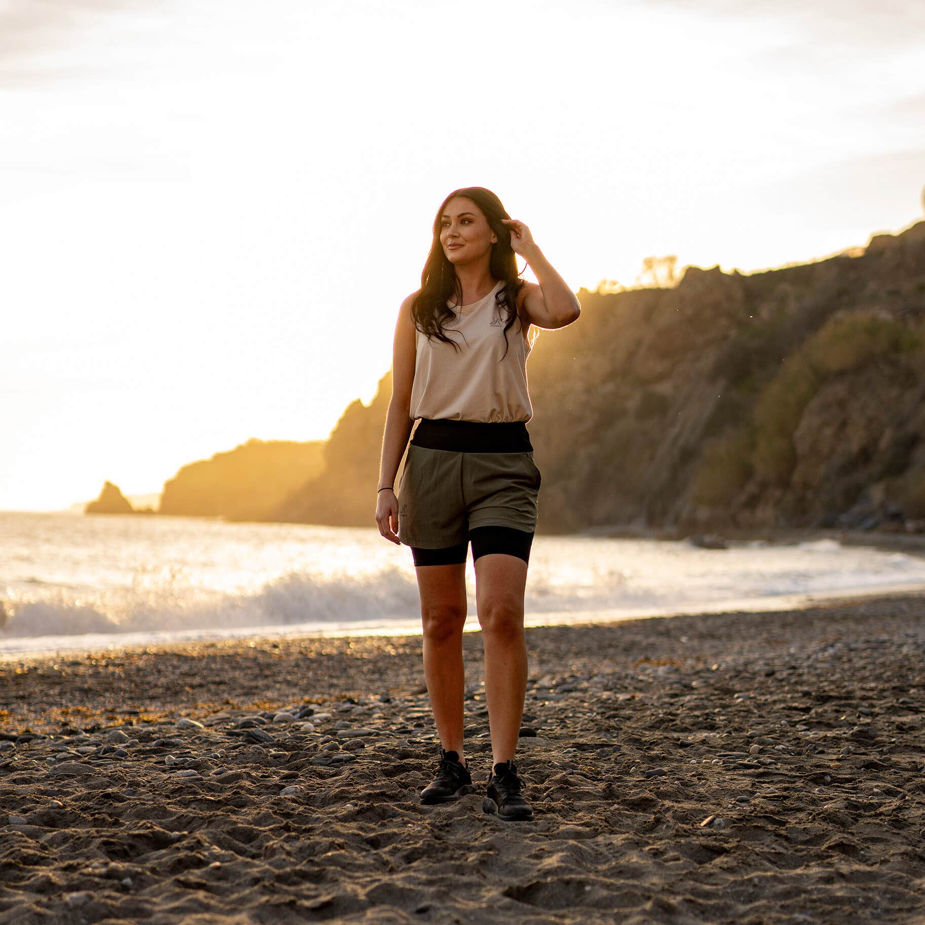 2-in-1 Shorts Femme Kalamata