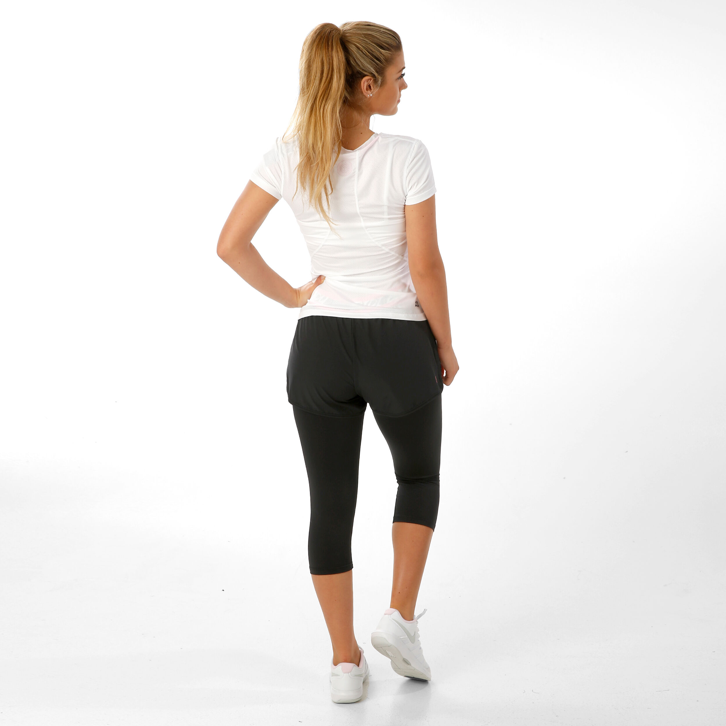 Eve Tech Roundneck T-Shirt Damen - Weiß