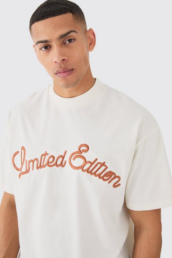 Oversize Super High Build Limited Stickerei