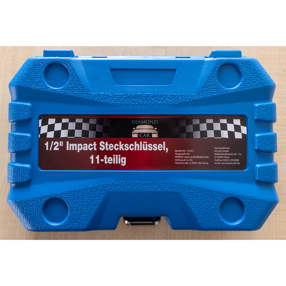 Diamond Car Kraft-Steckschlüsselsatz 11-tlg.