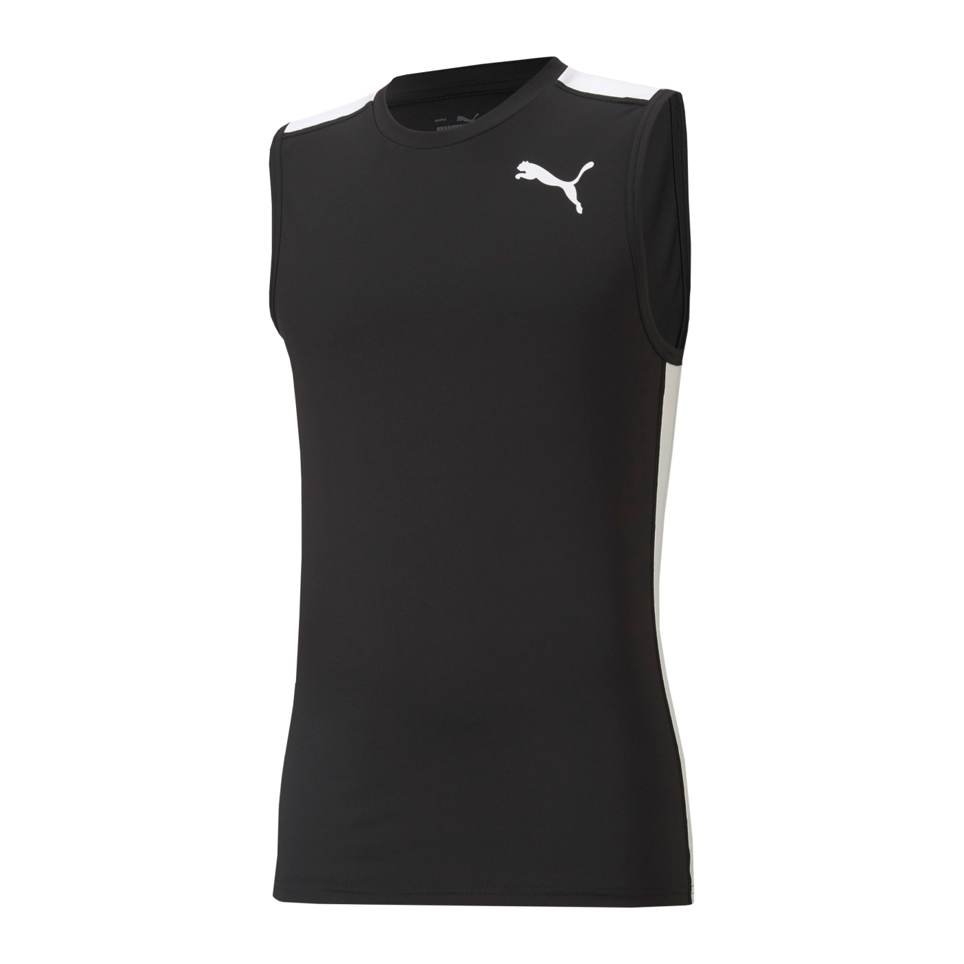 PUMA Cross the Line 2.0 Tank Top Schwarz Weiss F01