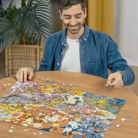 Puzzle 1000 Teile - Pokémon Adventure