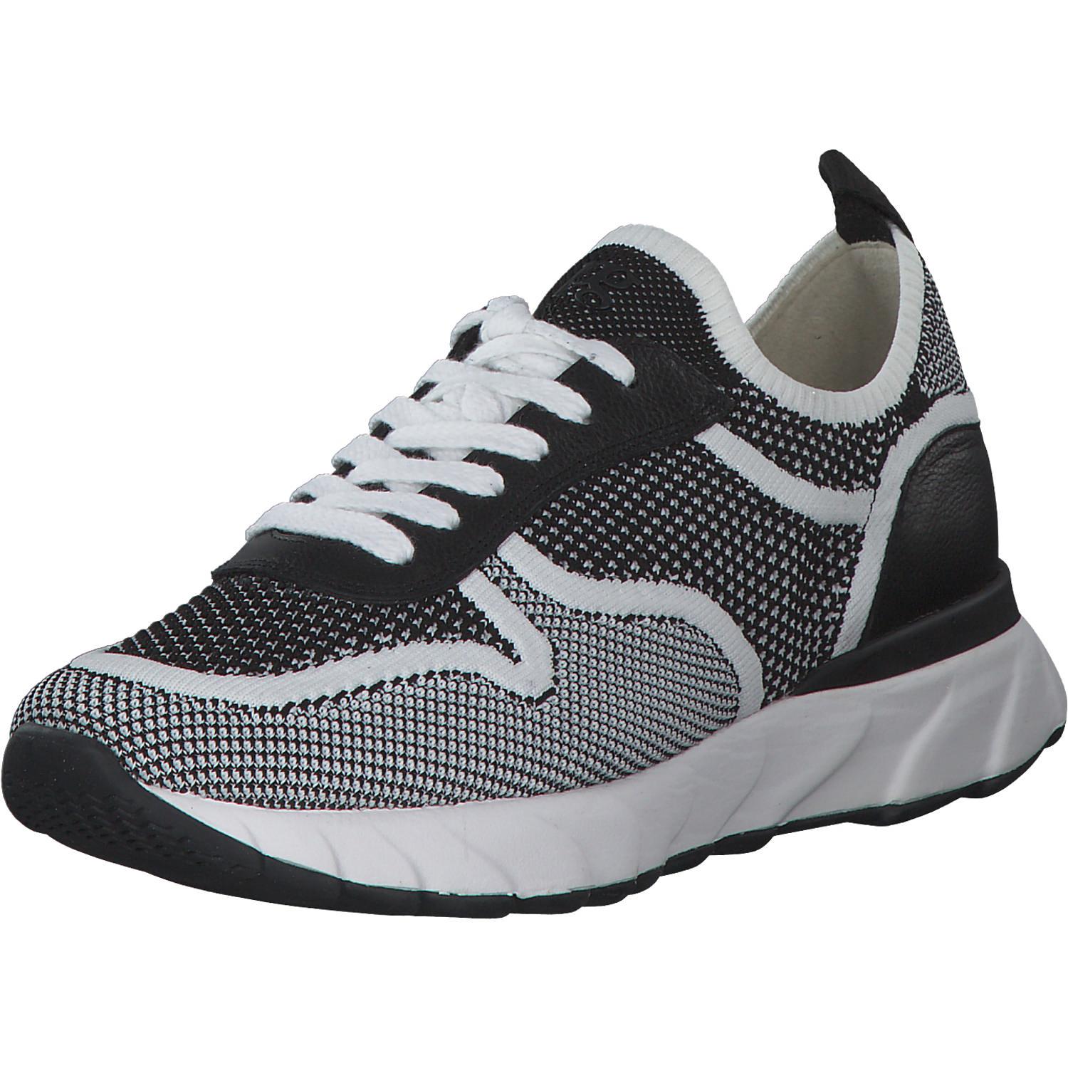 Paul Green 5124, Sneakers Low, Damen, Schwarz