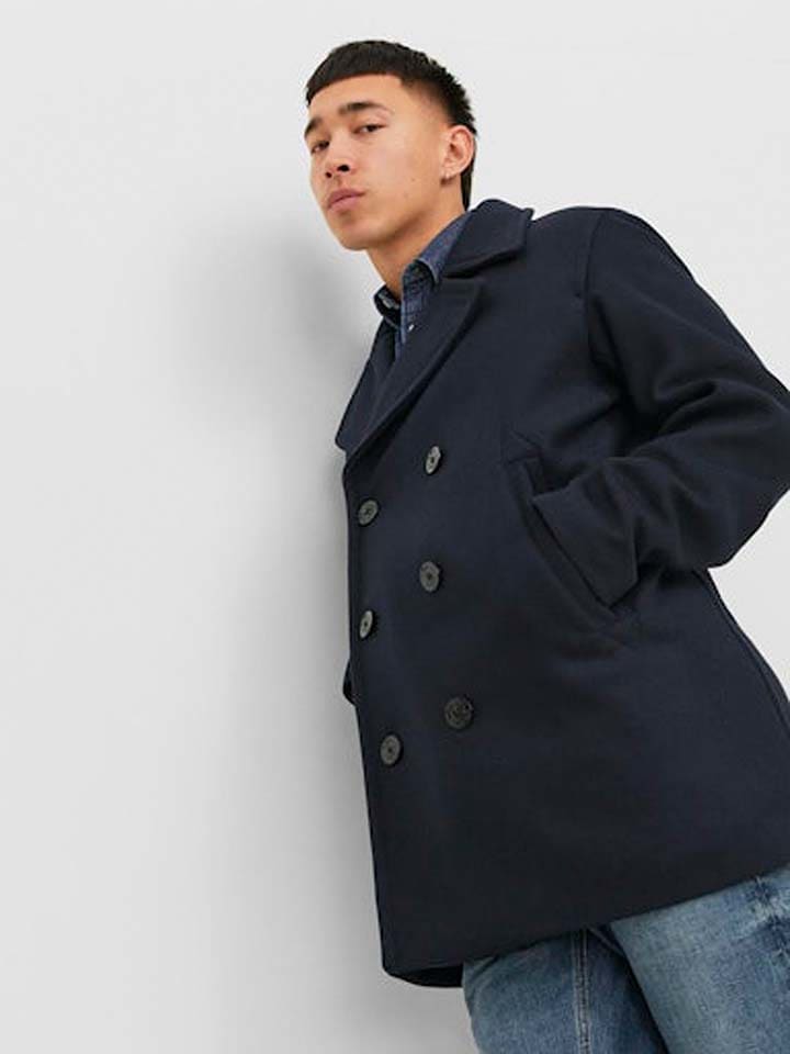 Jack & Jones Übergangsjacke in Dunkelblau günstig kaufen