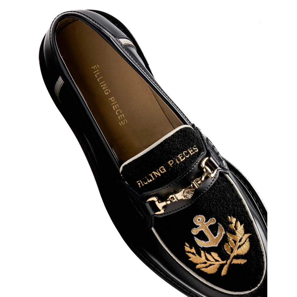 Filling Pieces Captain Loafer 71928261861 / schwarz