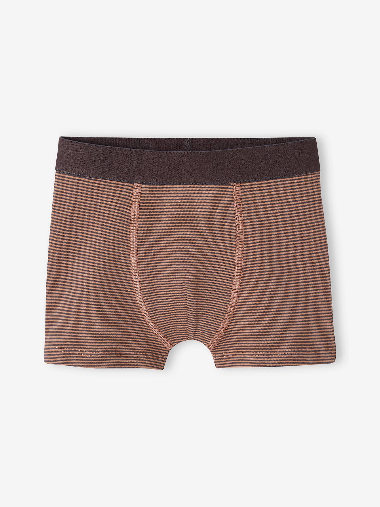 Vertbaudet 5er-Pack Jungen Boxershorts mit Bio-Baumwolle - wollweiß