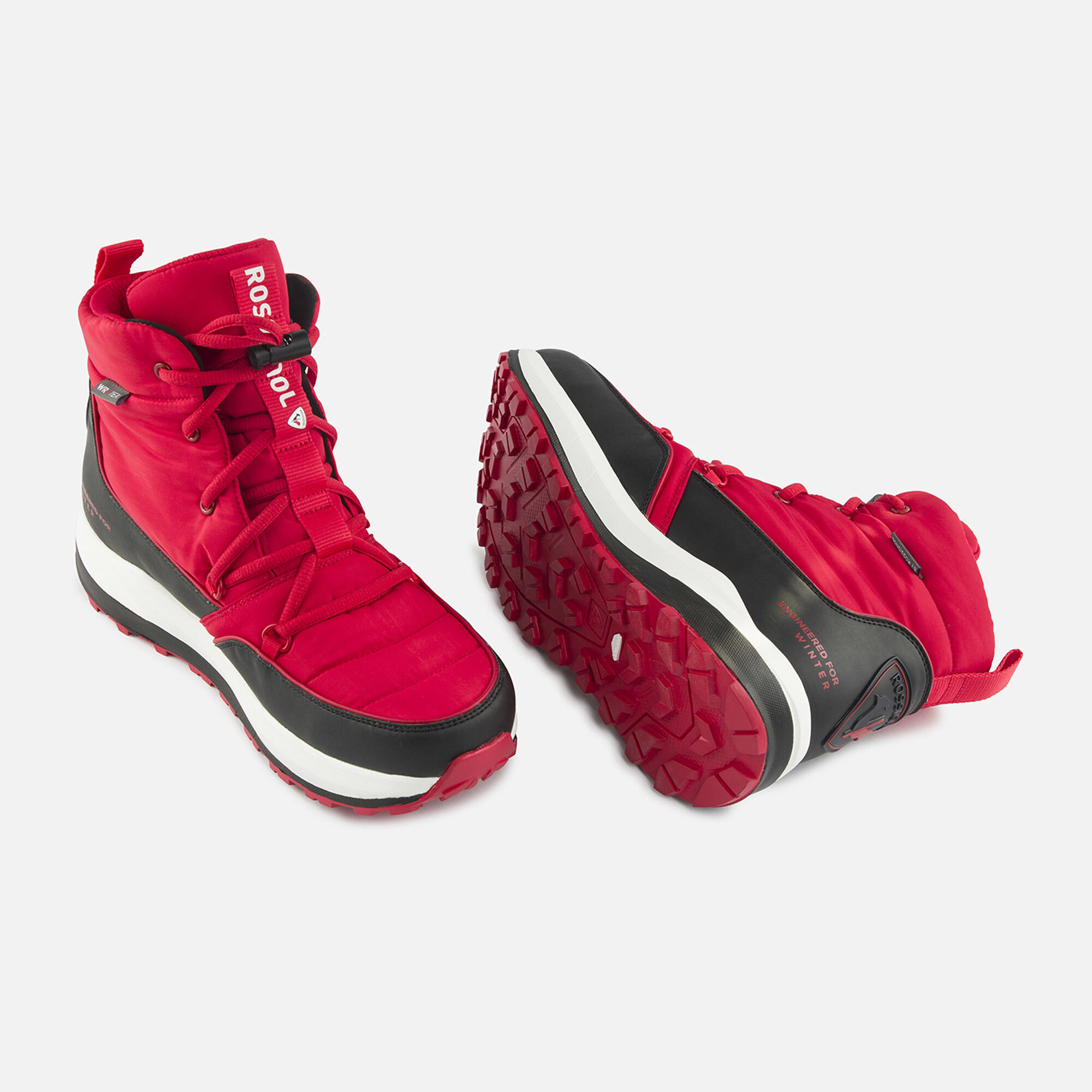 Bottines Après-ski Unisex Podium rouges