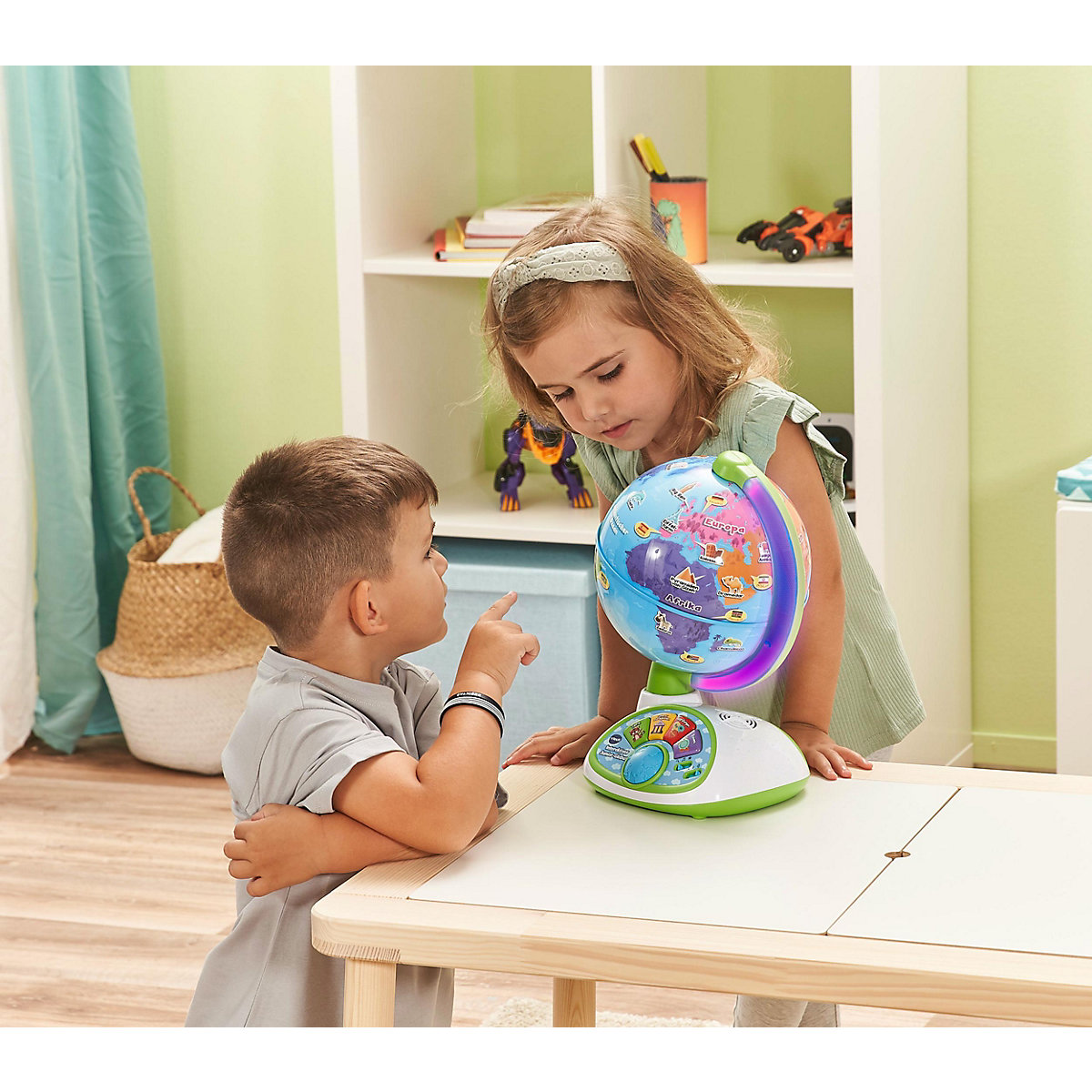 Interaktiver Junior-Globus