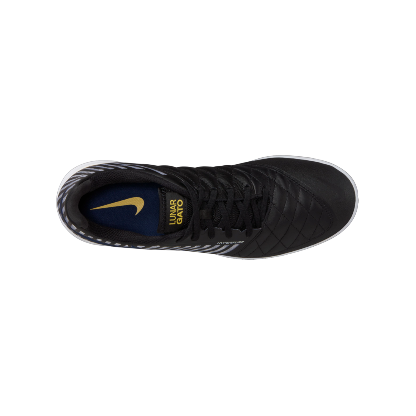 Nike Lunar Gato II IC Halle Schwarz F009