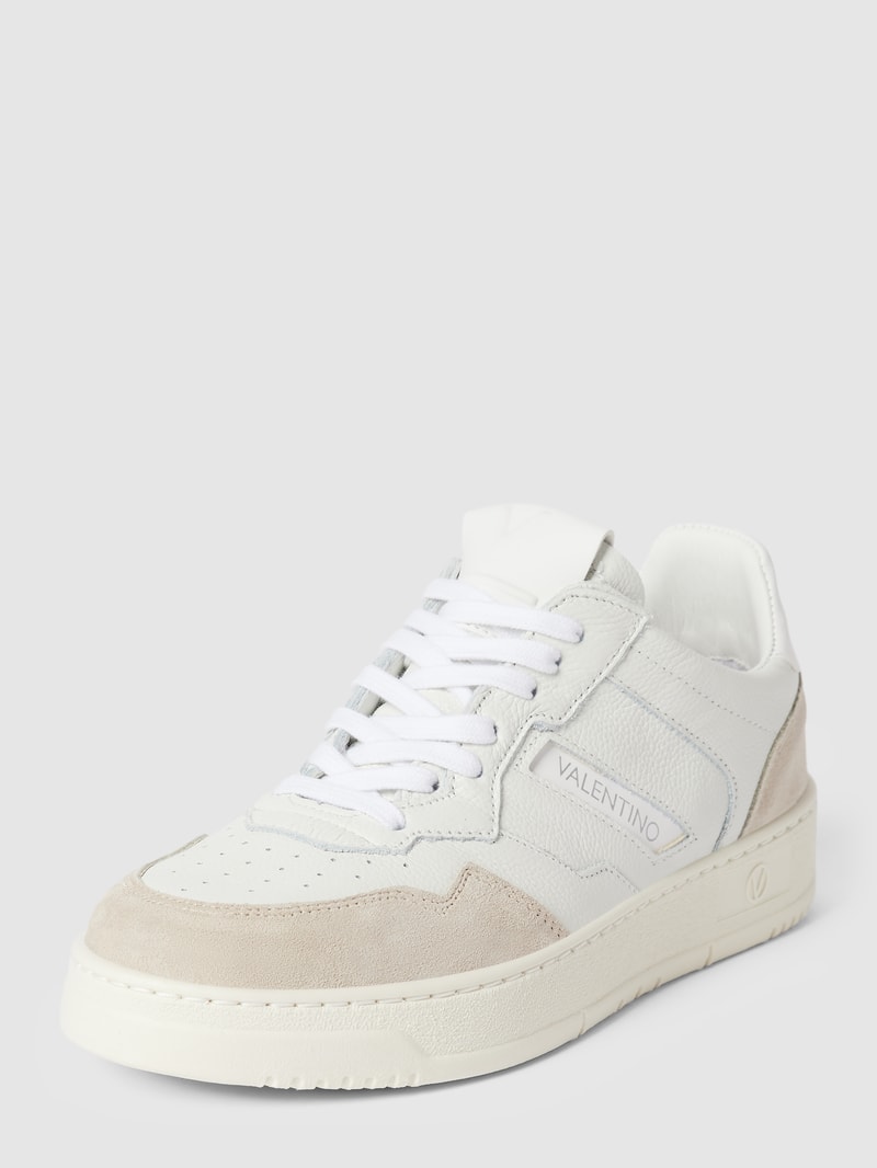 Sneaker mit Label-Detail Modell 'APOLLO' in weiß