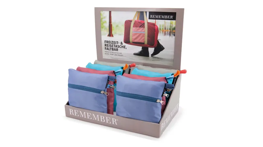 REMEMBER Freizeit- & Reisetasche Tom blau