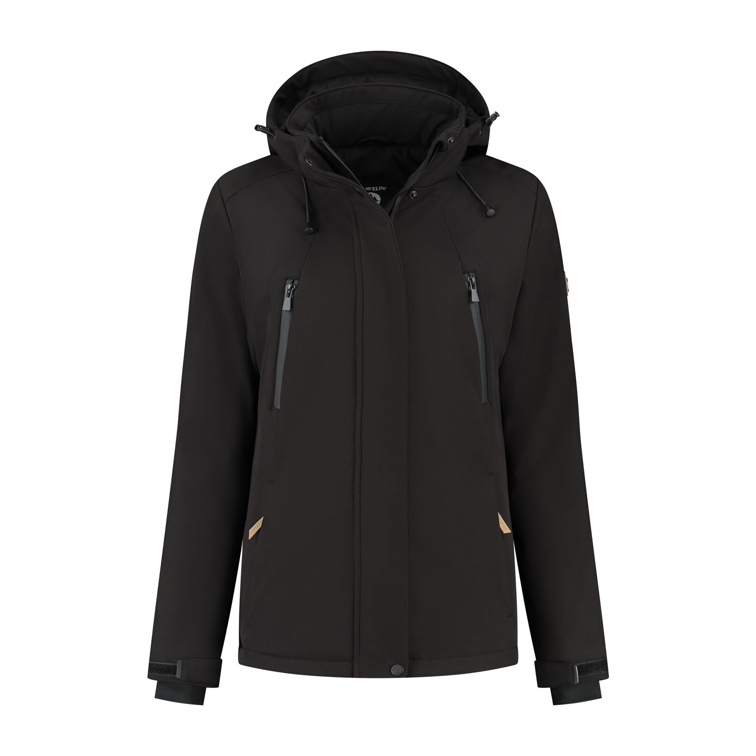 Travelin' Lena Black Damen Jacke