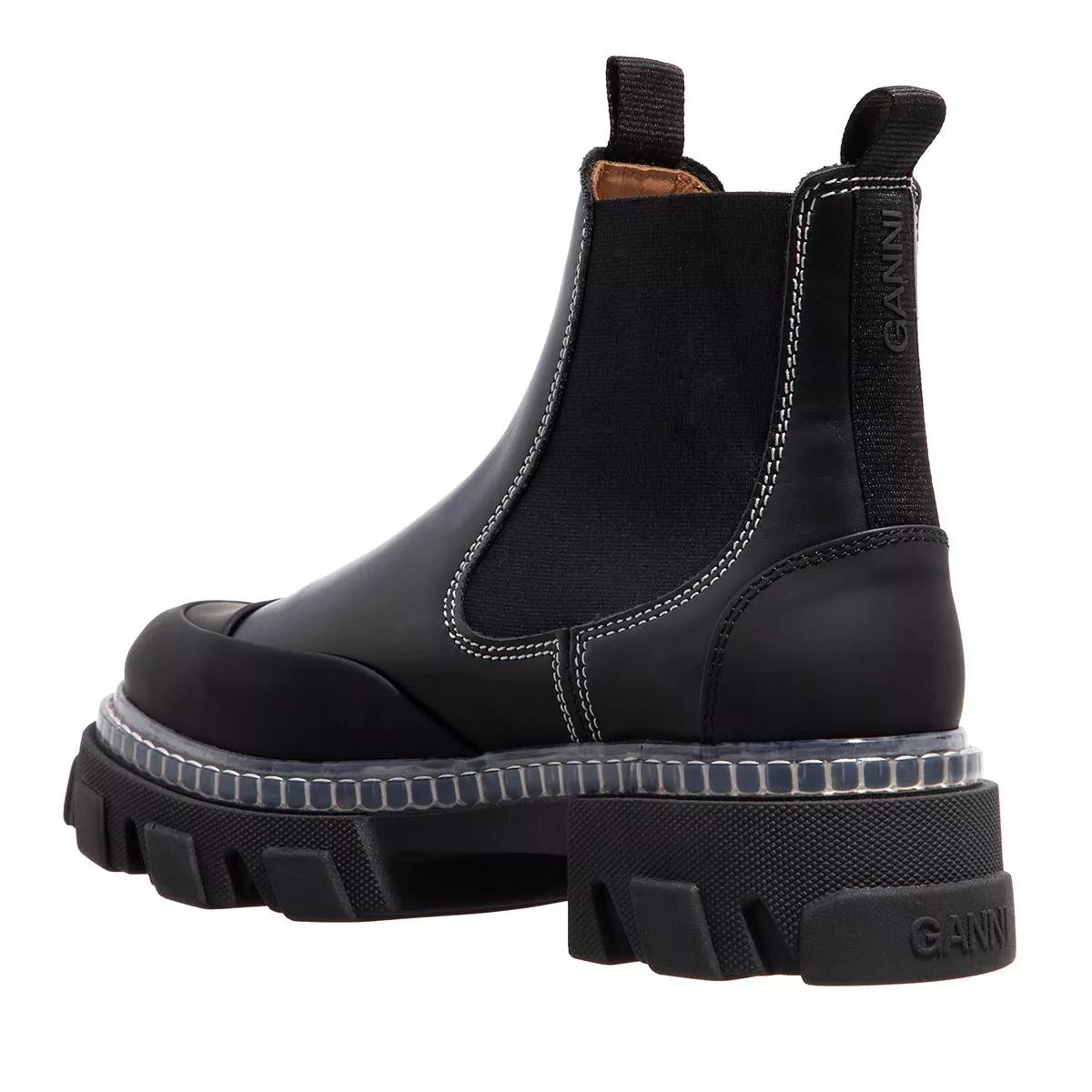 GANNI Stiefeletten schwarz Chelsea Boot
