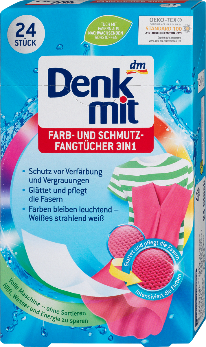 3in1 Farb- und Schmutzfangtücher, 24 St