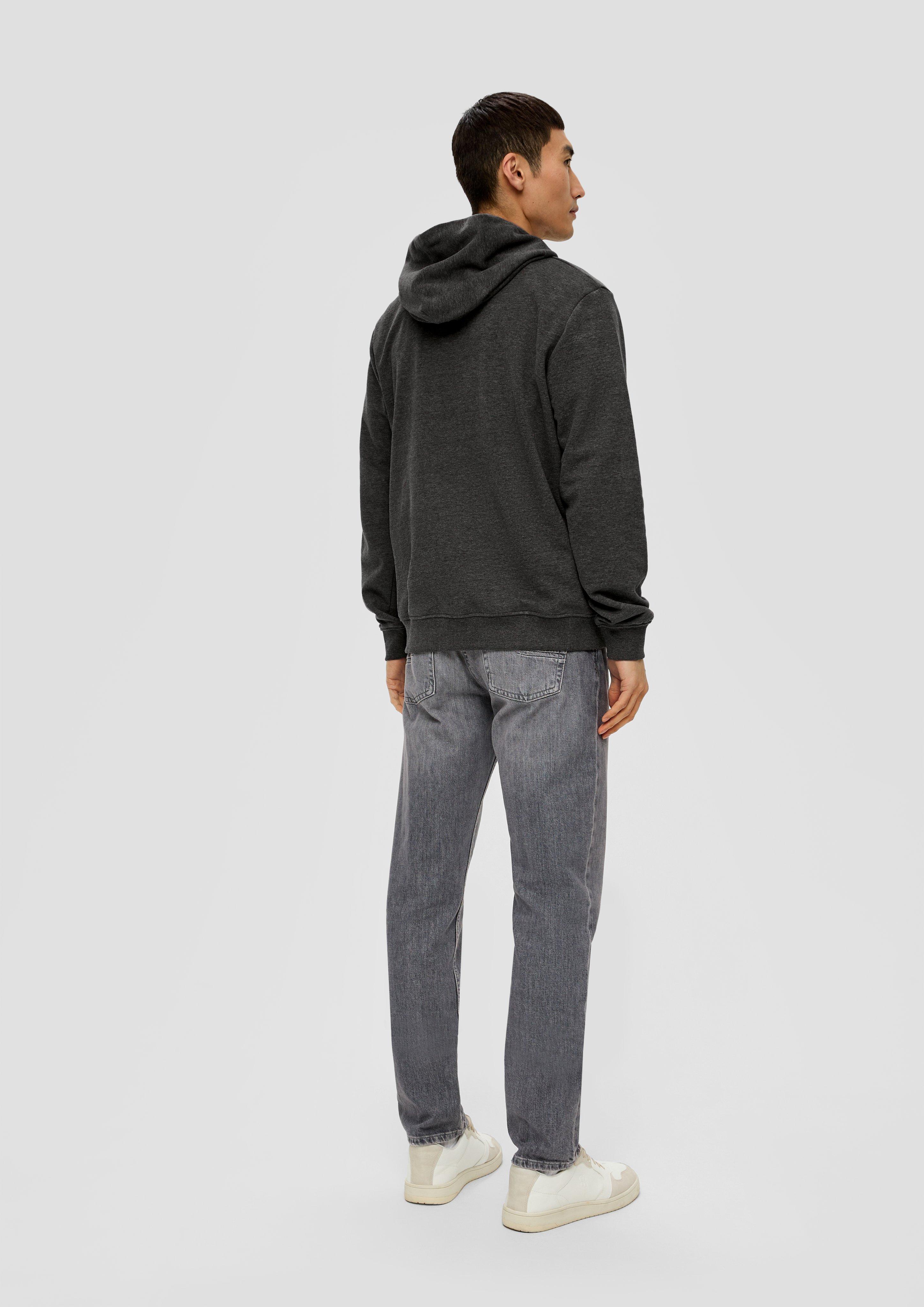 Kapuzen-Sweatshirt mit Frontprint  2138678-98D1