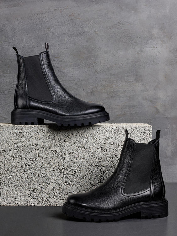5th Avenue Leder Chelsea Boots