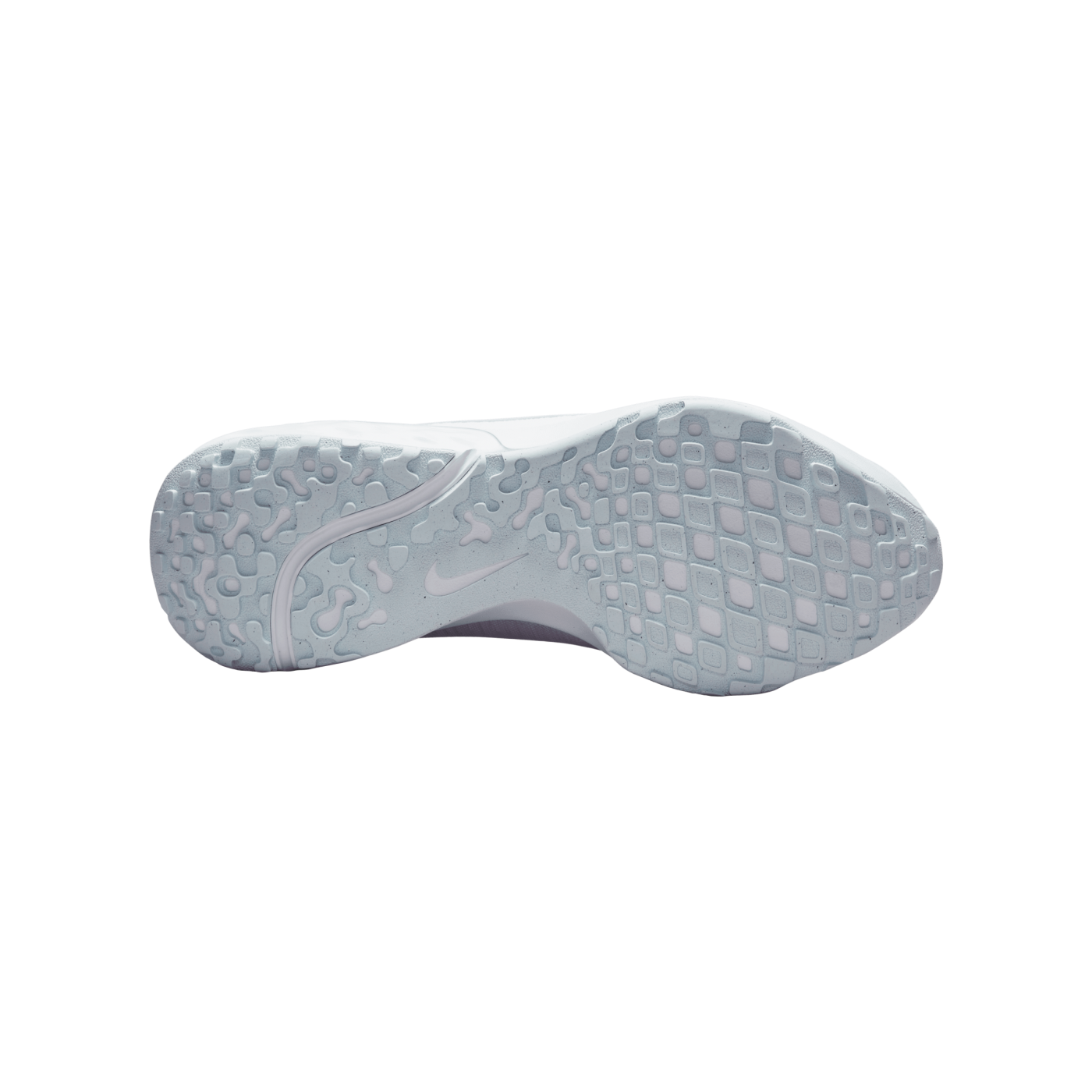 Nike Renew Run 4 Damen Weiss Blau F100 Laufschuh