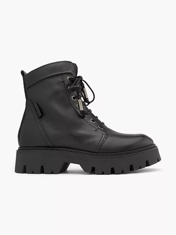 Bench Leder Schnürboots