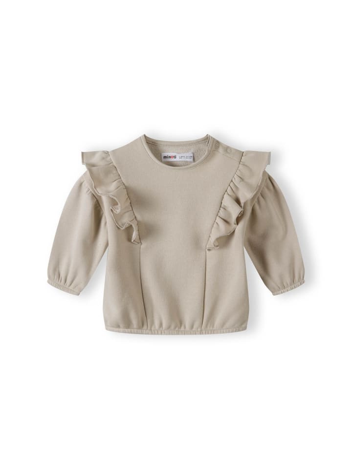 Minoti 2tlg. Set: Longsleeves & Leggings 24fleece23 in beige günstig kaufen