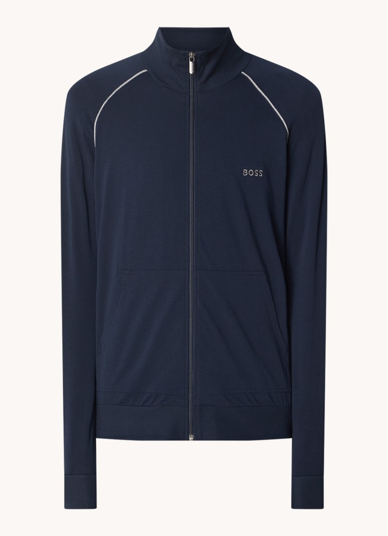 Sweat-shirt HUGO BOSS Mix & Match avec logo brodé et poches latérales