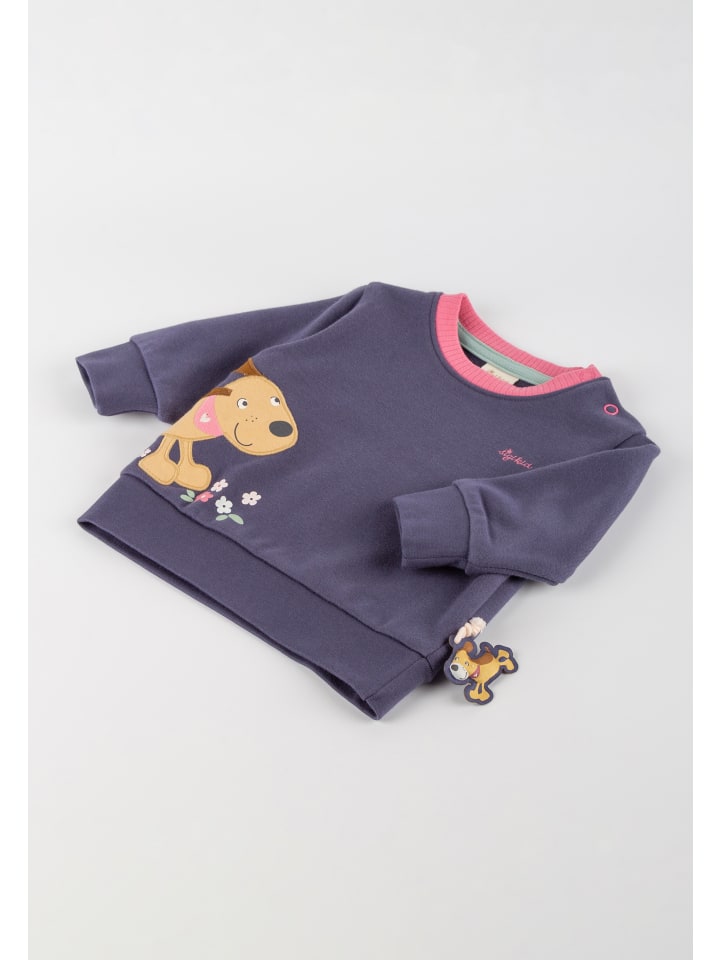 Sigikid Sweatshirt Funny Dog in Dunkelblau günstig kaufen