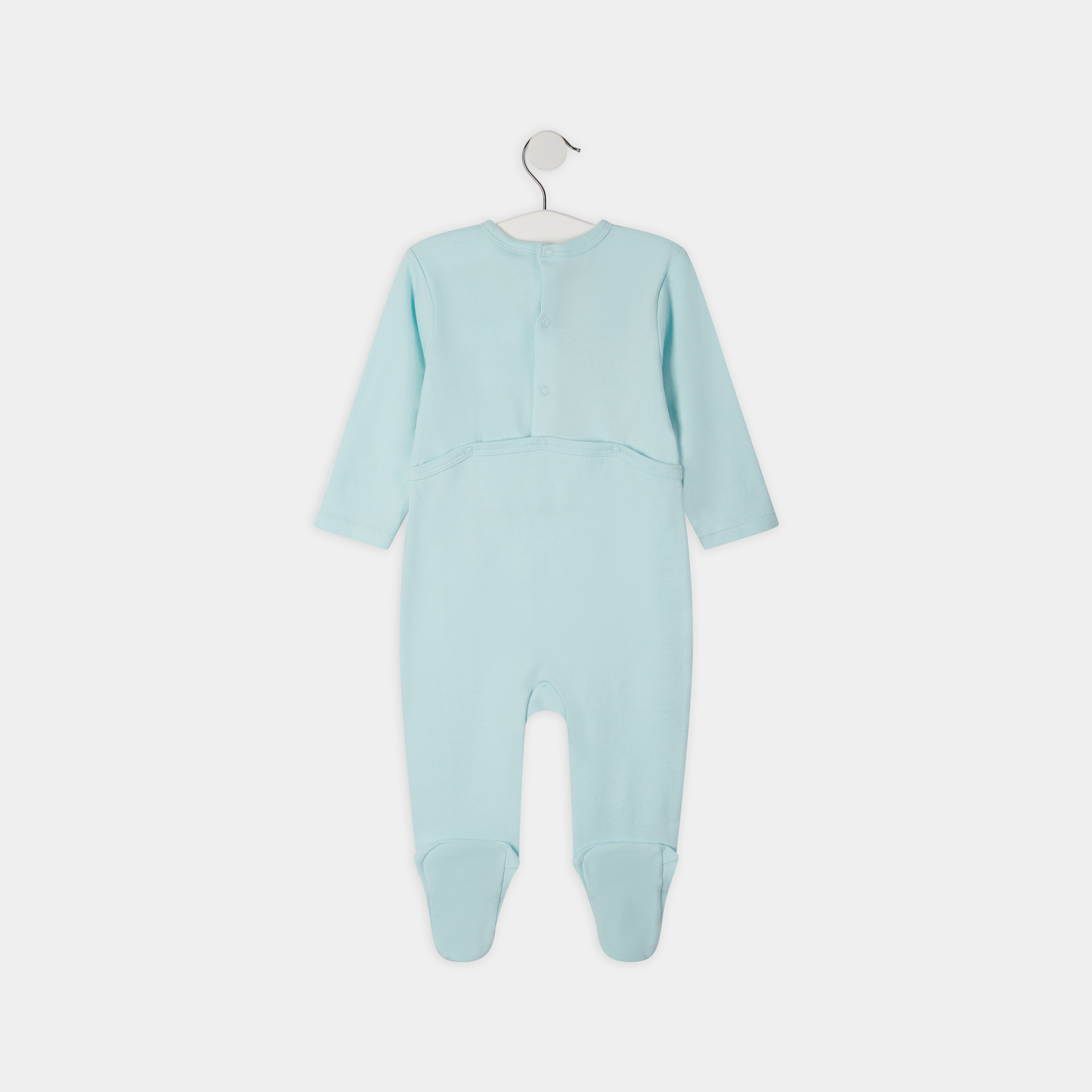 Pyjama Mickey vert turquoise bébé garçon | La Halle