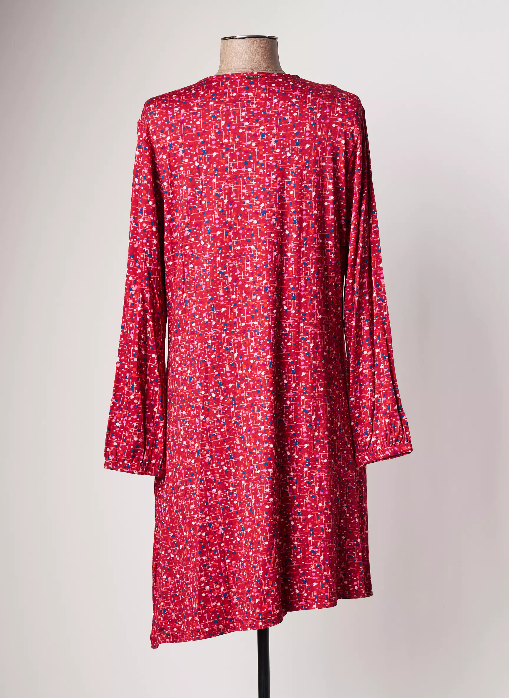 Agathe   Louise Robes Mi Longues Femme couleur rouge