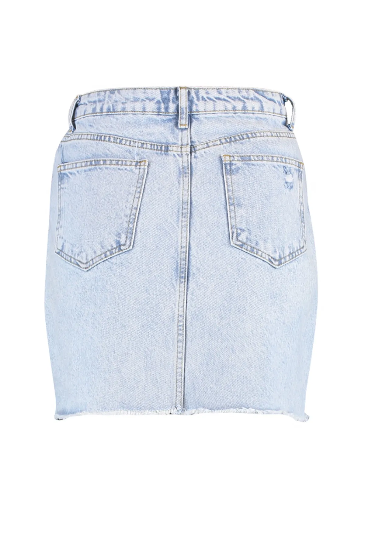 Trendyol Collection  blauer Mini-Jeansrock