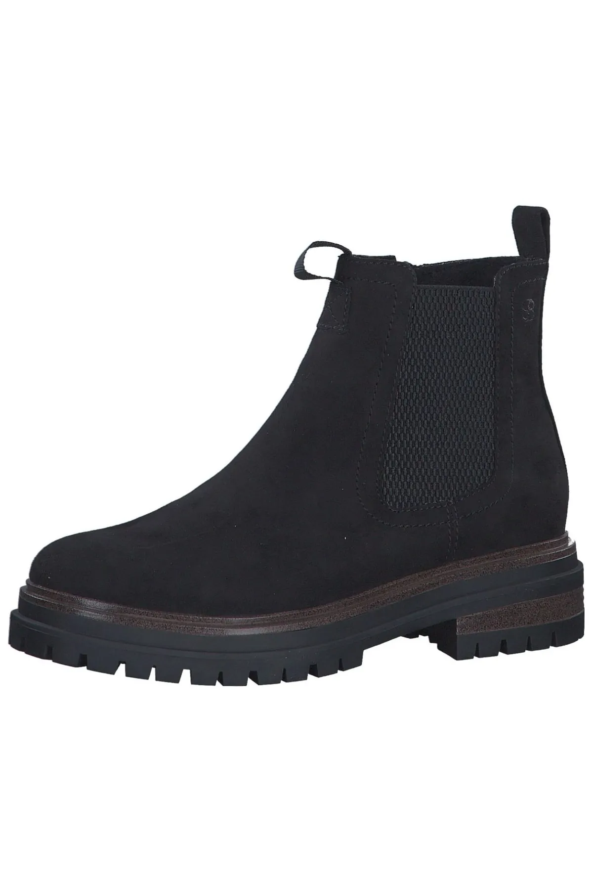 s.Oliver  Stiefelette - Schwarz - Blockabsatz